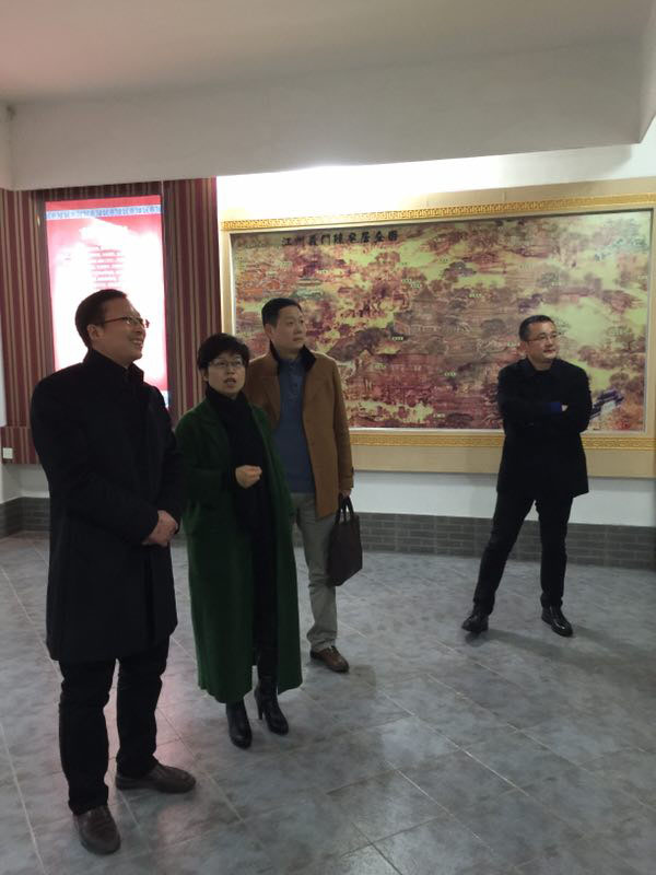 市文旅集团组织赴德安江洲义门陈调查