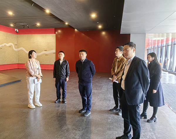 市国控集团党委书记、董事长张志坚一行 督导查抄创文工作